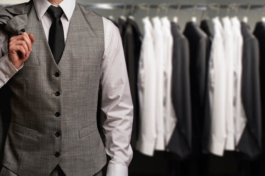 Business Suit for Dry Cleaning