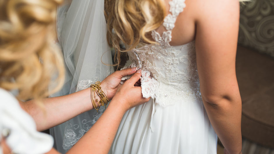 All you need to know about wedding dress alteration