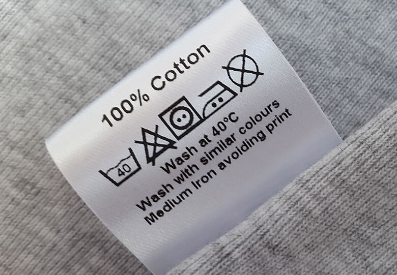 Clothing Care Label