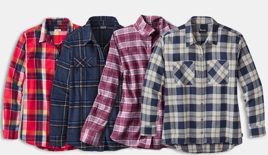 Flannel Shirts Ironing Service
